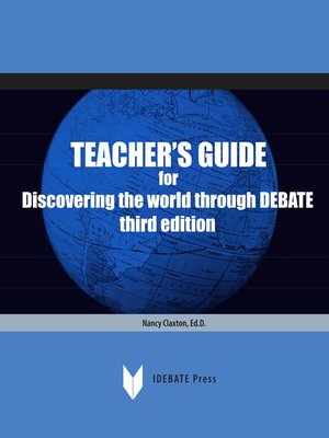 cover image of Teacher's Guide for Discovering the World Through Debate third edition